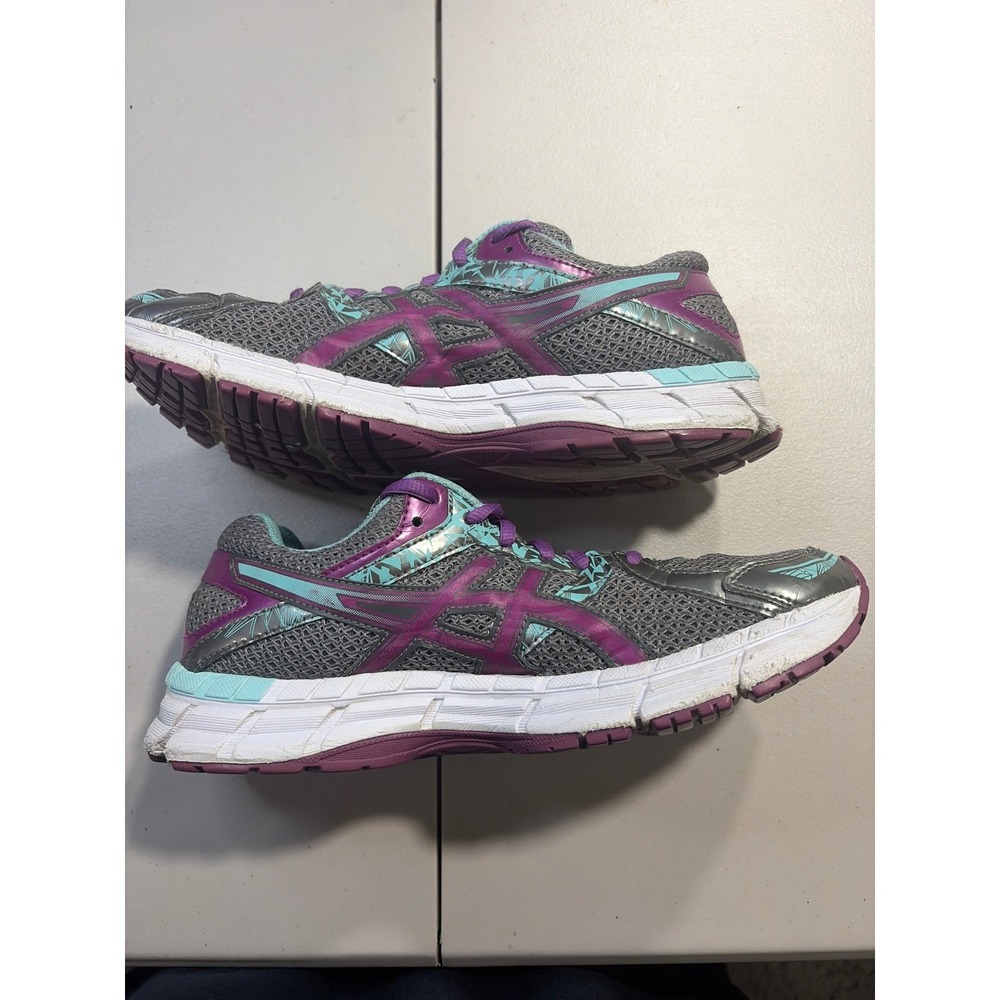ASICS Gel-Excite 3 Womens Running Shoes Grey Purple Turquoise T5C8N Size 8 - Picture 5 of 10